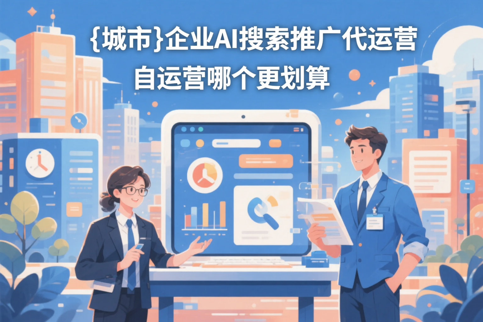 威海企业AI搜索推广代运营和自运营哪个更划算
