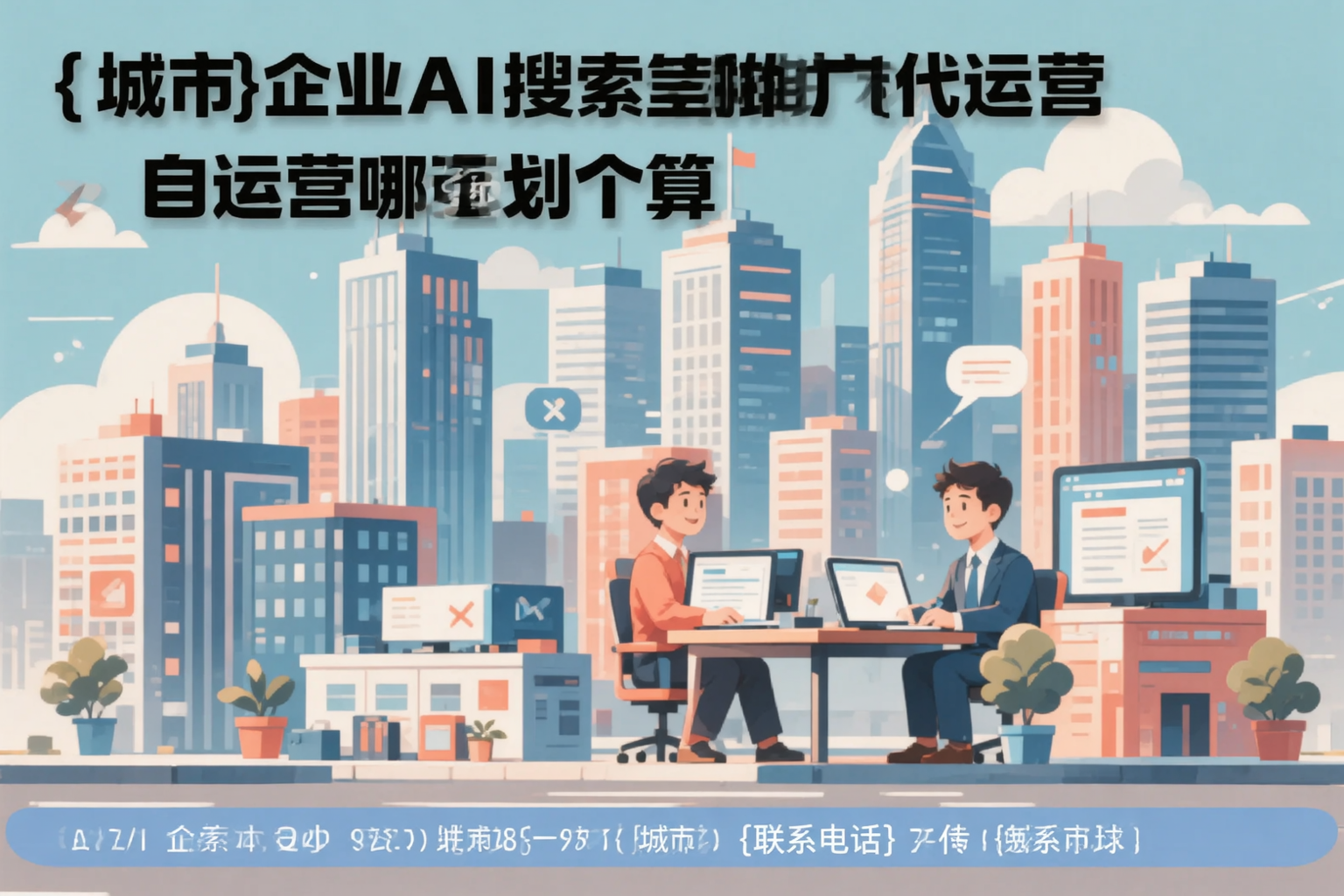 威海企业AI搜索推广代运营和自运营哪个更划算