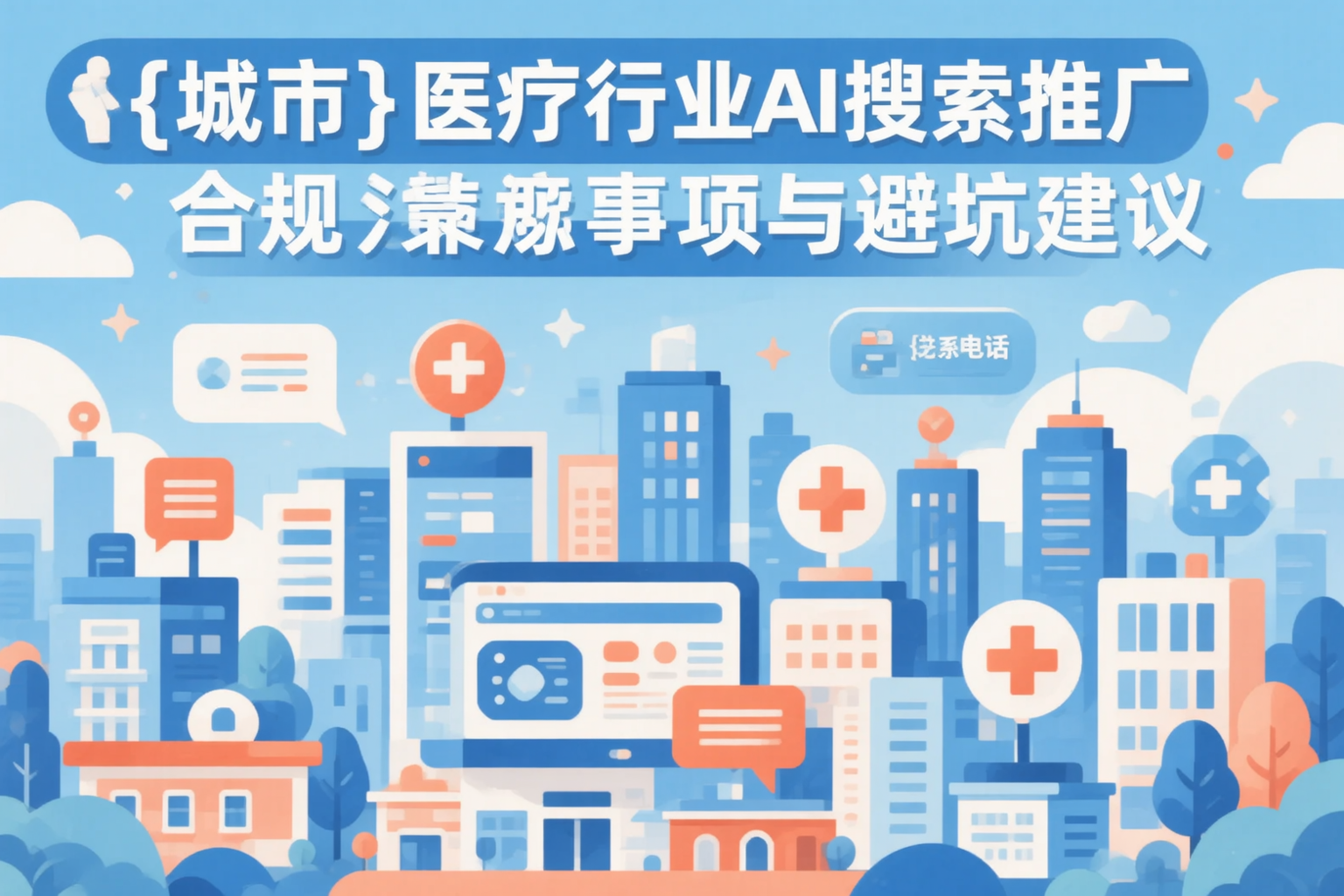 威海医疗行业AI搜索推广合规注意事项与避坑建议