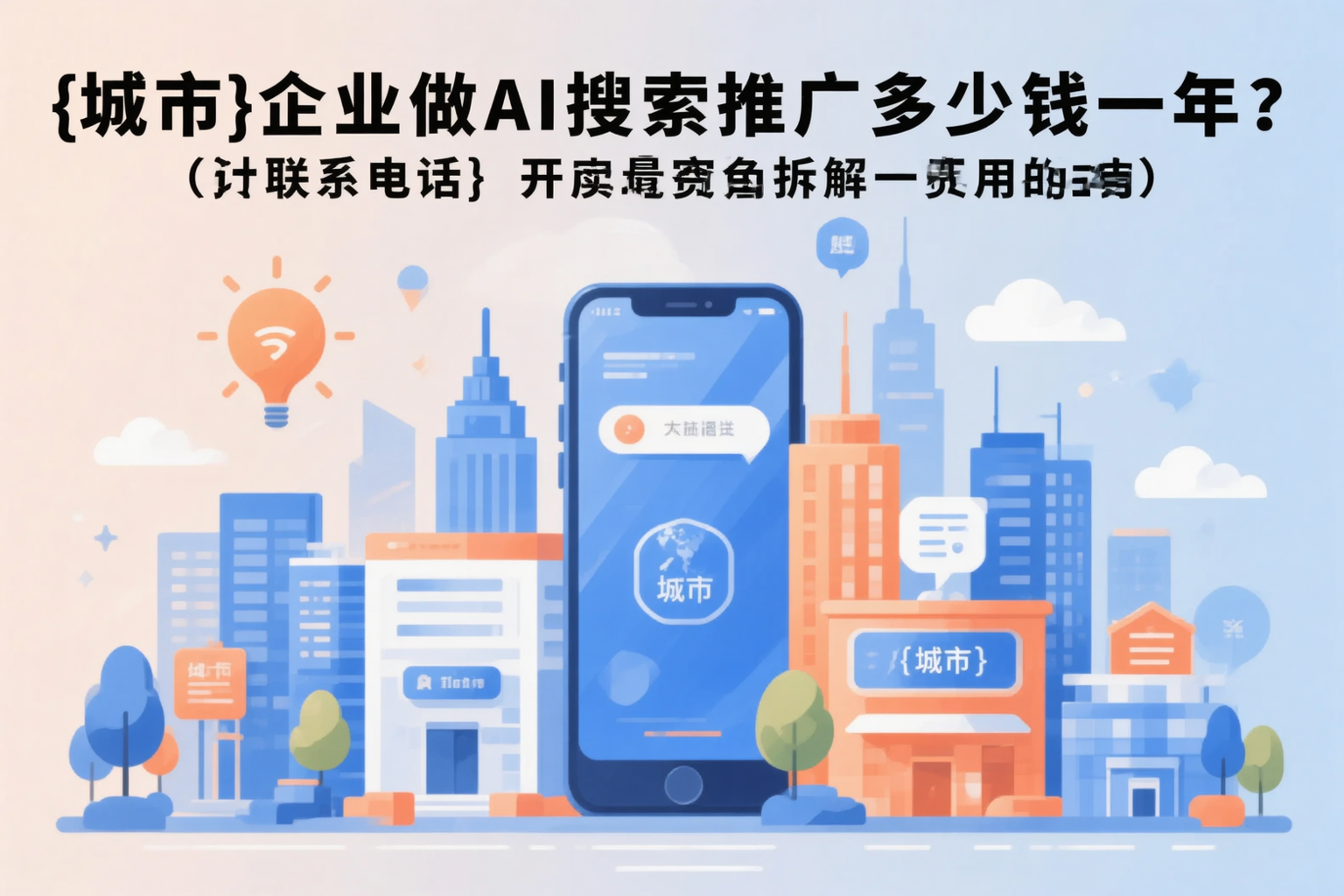 威海企业做AI搜索推广多少钱一年?真实费用拆解