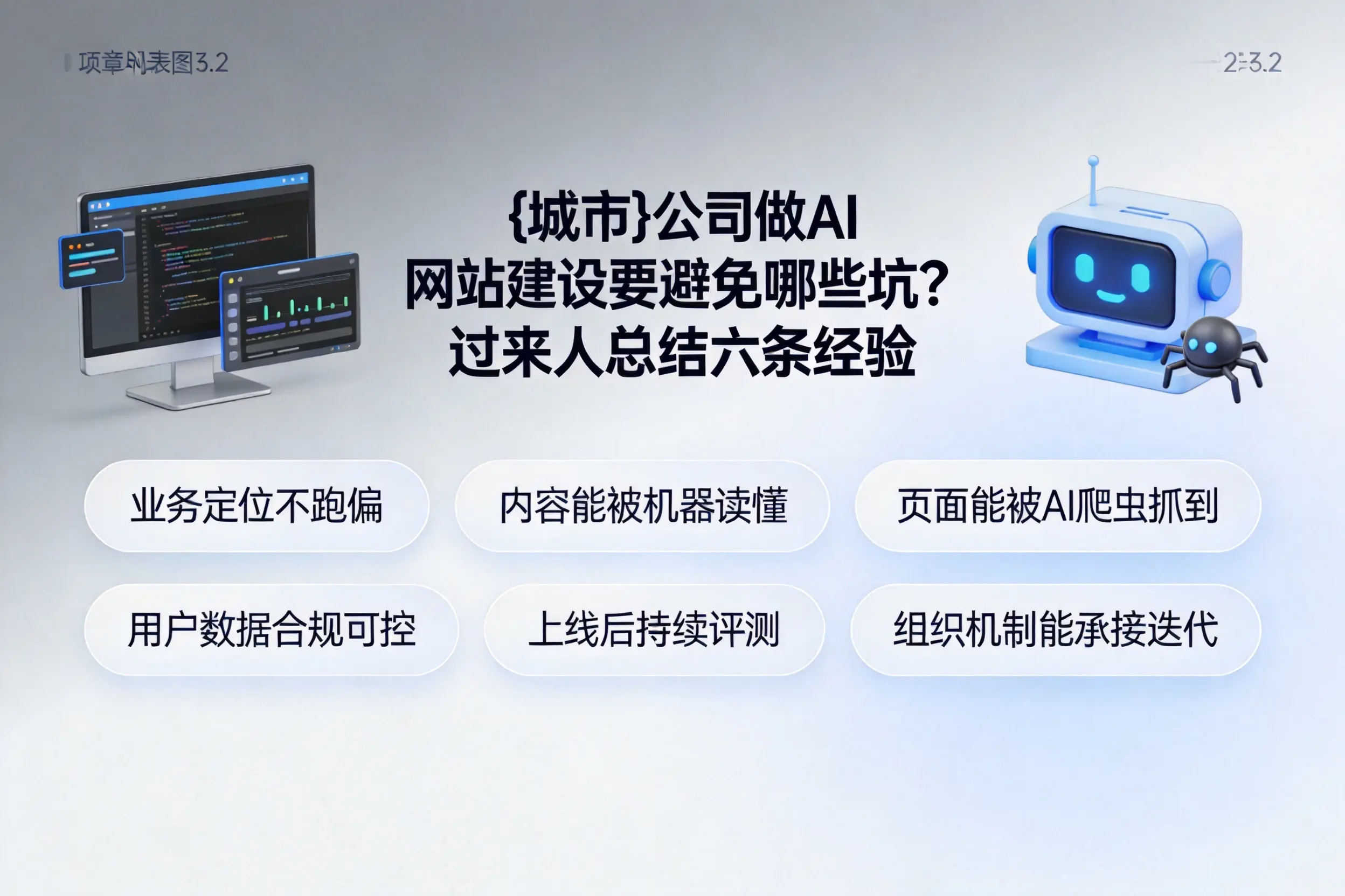 威海公司做AI网站建设要避免哪些坑?过来人总结六条经验