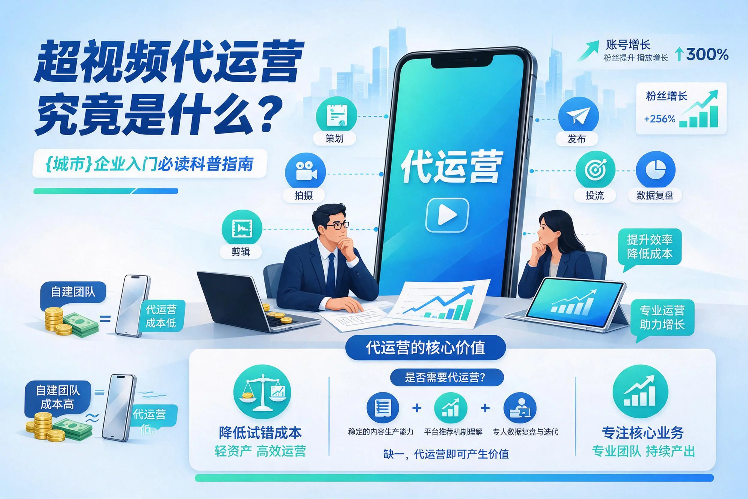 短视频代运营究竟是什么?威海企业入门必读科普指南