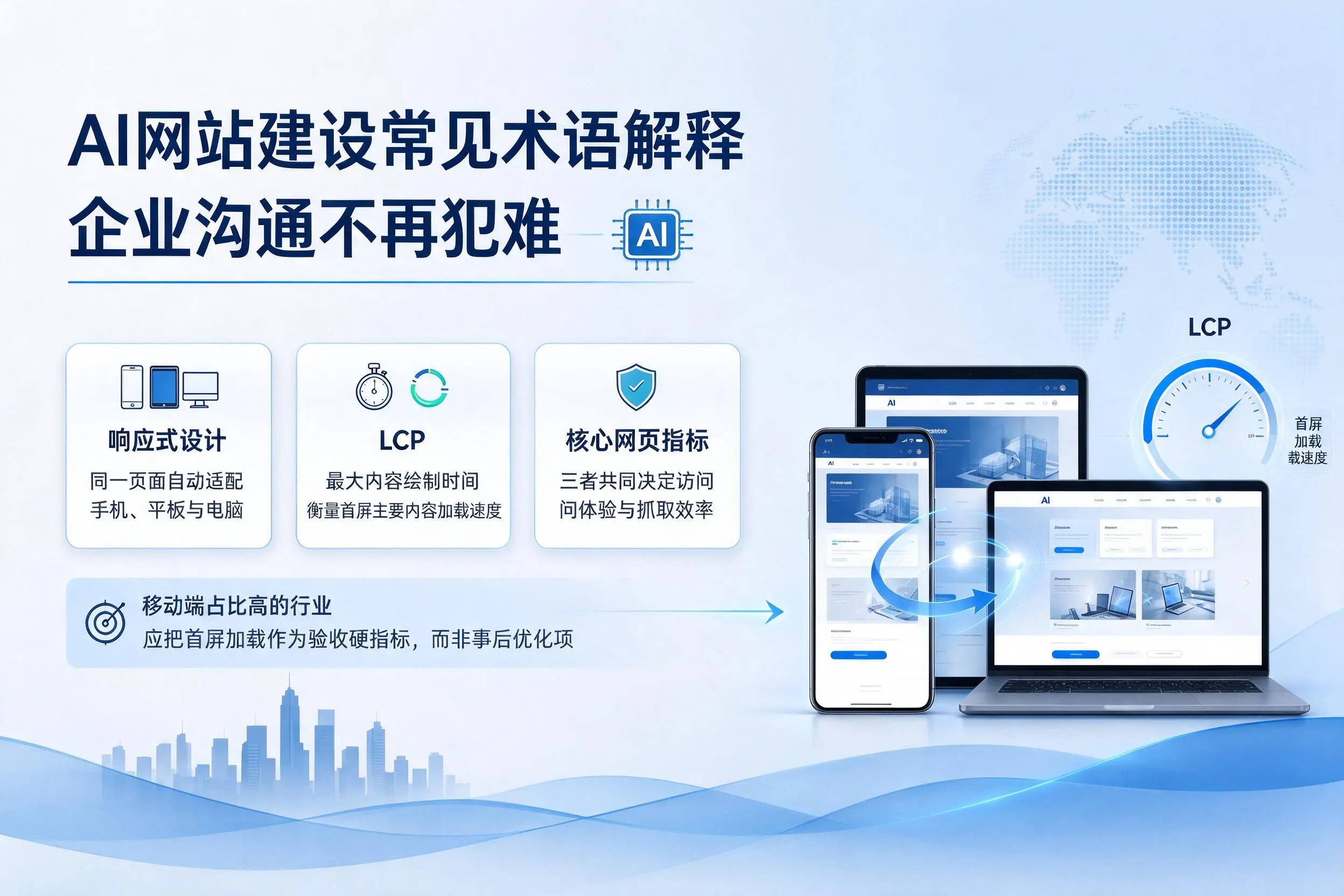 AI网站建设常见术语解释，威海企业沟通不再犯难