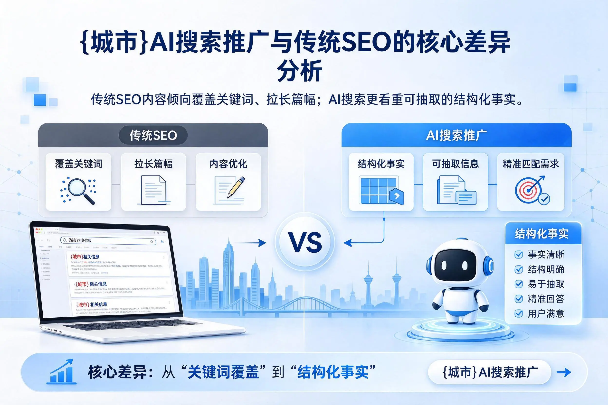 威海AI搜索推广与传统SEO的核心差异分析